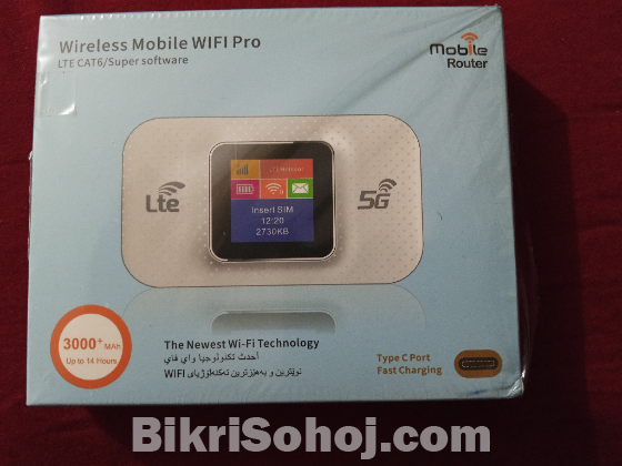 Wireless pocket router